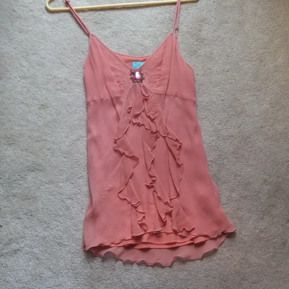 100% Silk Top - Picture 3 of 4